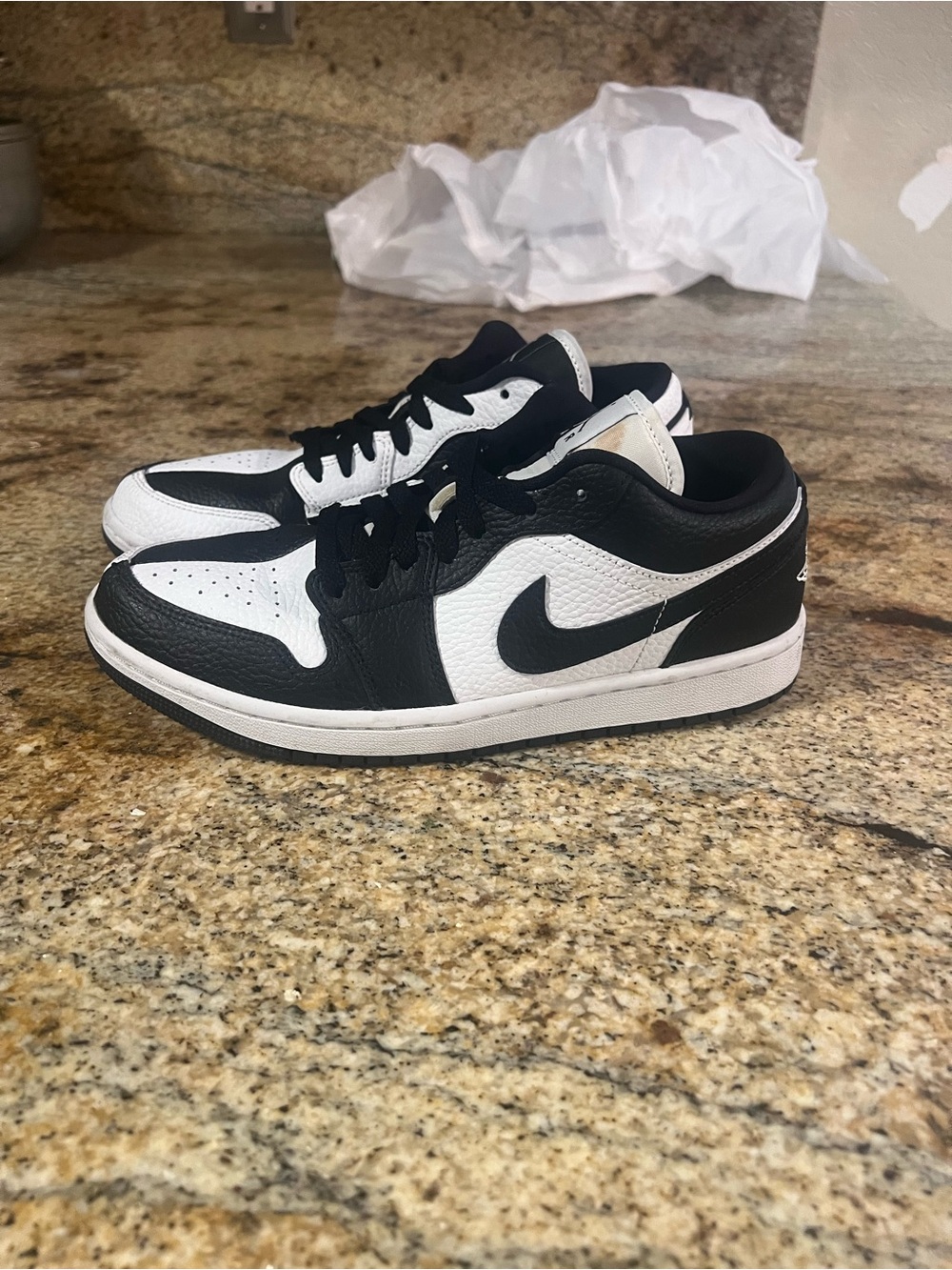 Nike Air Jordan 1 Low Black White Panda DR0502-101 Men’s 9 Women’s 10.5 Sneakers